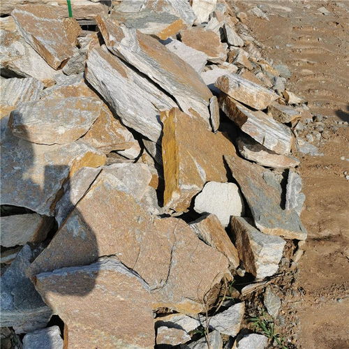 景区铺路石 天然板岩文化石 天然板岩厂家